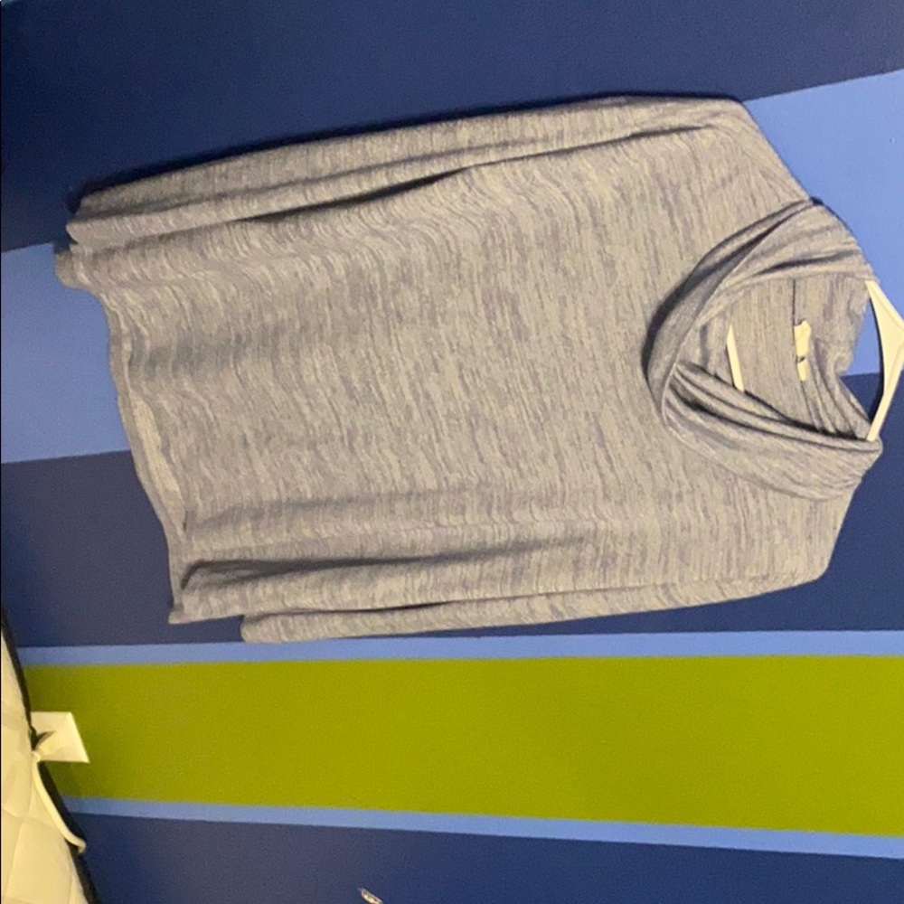 Cow neck sweater for leggings